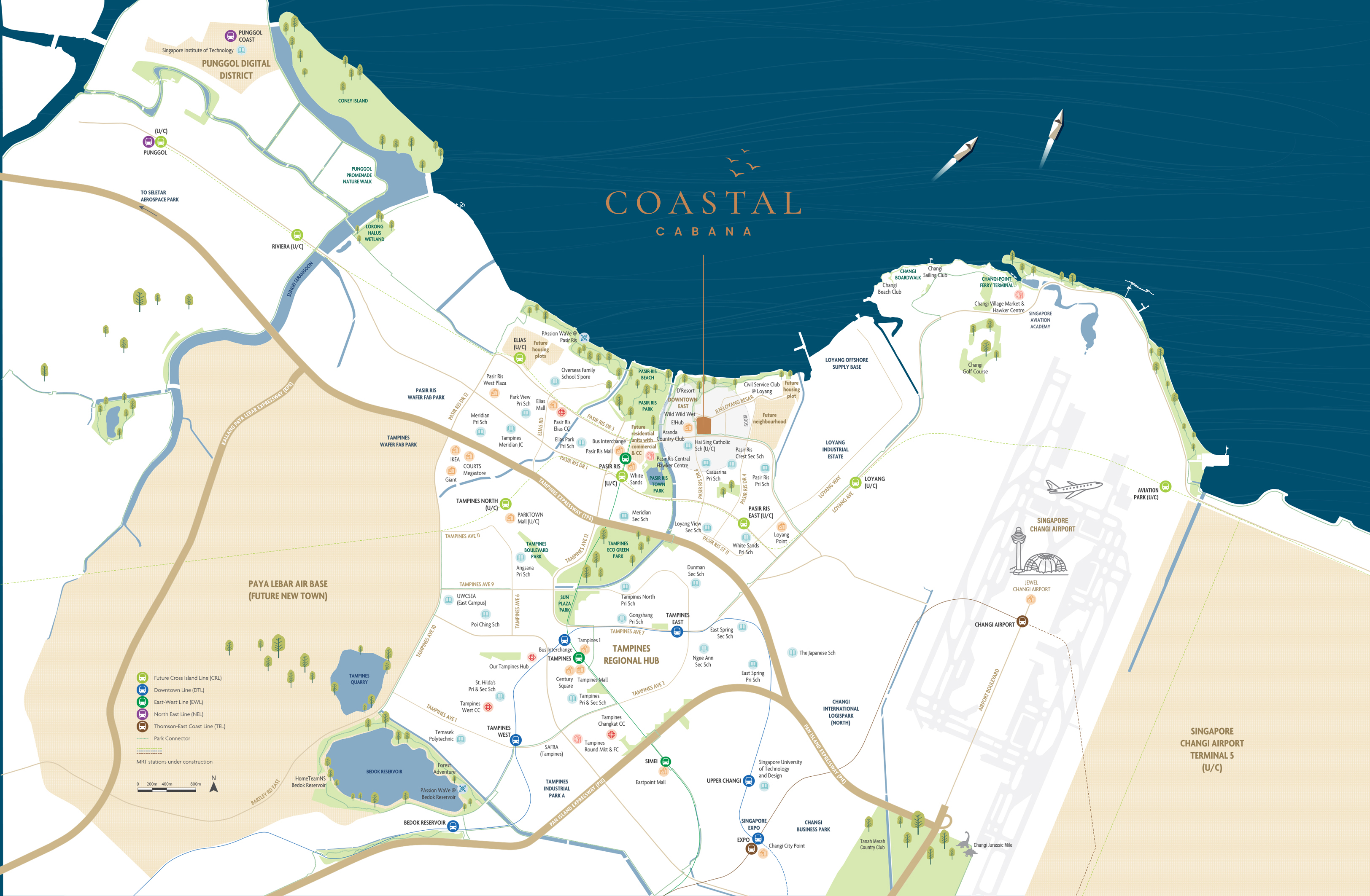 Coastal Charm Map